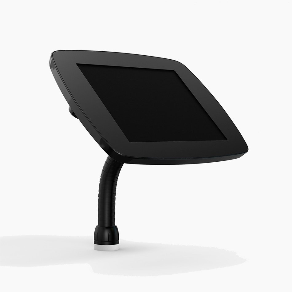 BouncePad Flex – Desktop Kiosk for iPads with Gooseneck Stand