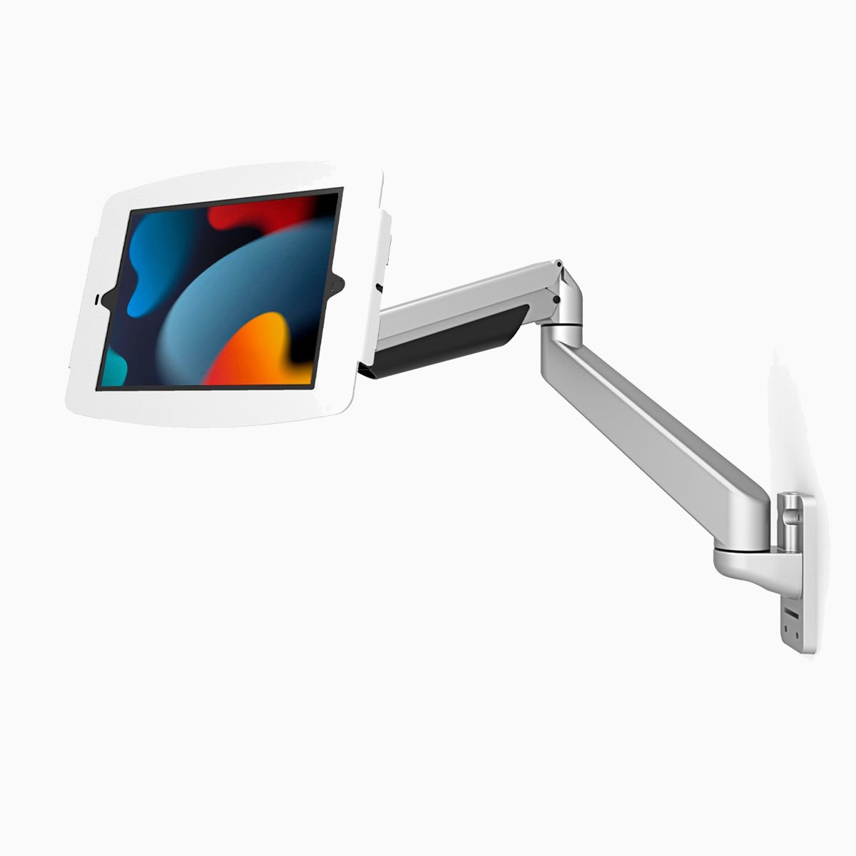 Maclocks iPad Enclosure Articulating Arm Mount – Space Reach
