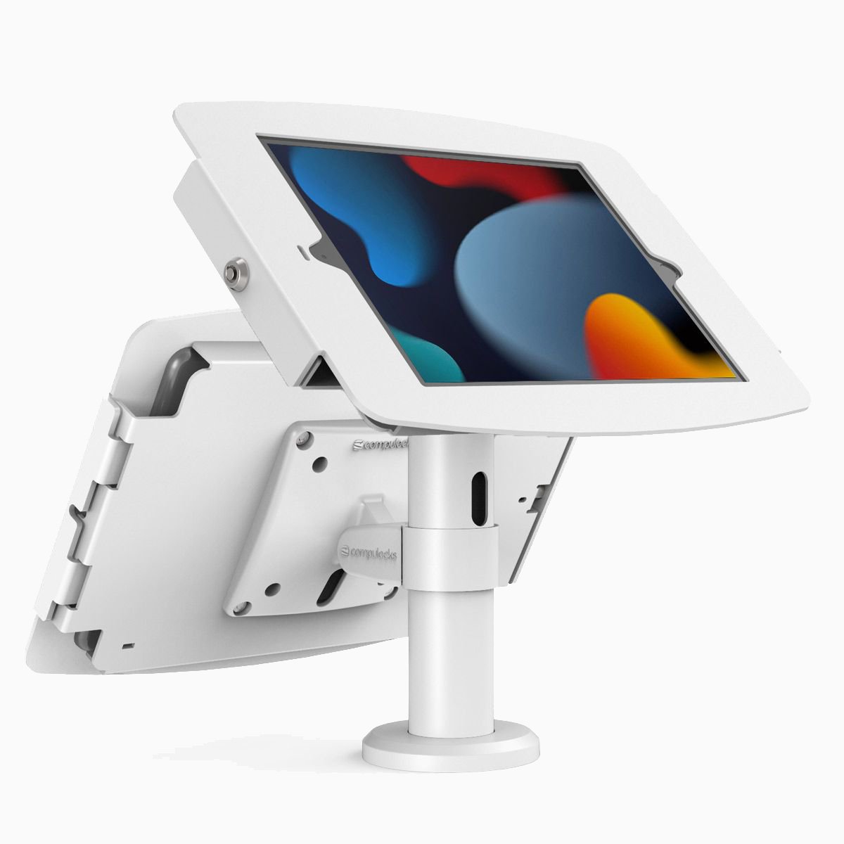 Maclocks Vertical Dual iPad Kiosk – Space Rise
