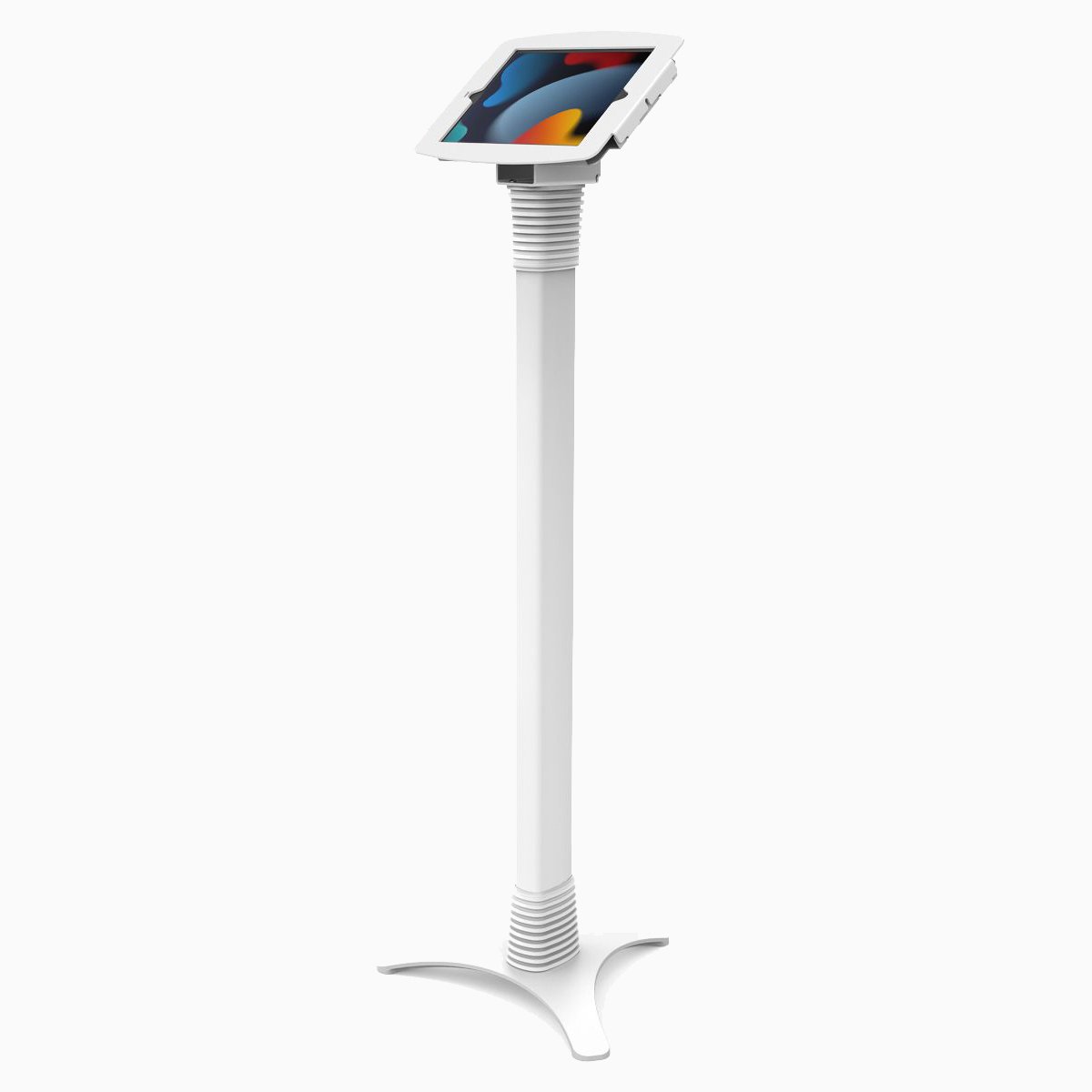 Maclocks iPad Enclosure Floor Stand – Space Adjustable